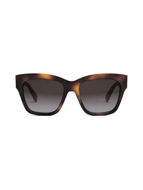 celine triomphe 55mm geometric sunglasses|CELINE Triomphe Geometric Sunglasses, 55mm .